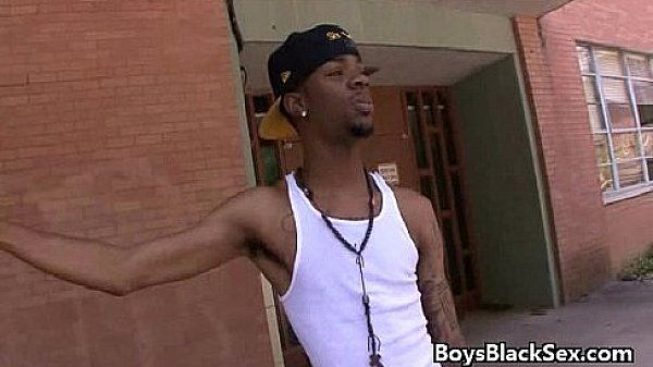 Blacks On Boys -Interracial Gay Hardcore Baeback Fuck Video 09