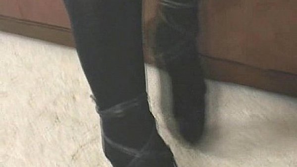 latin babe in stockings  