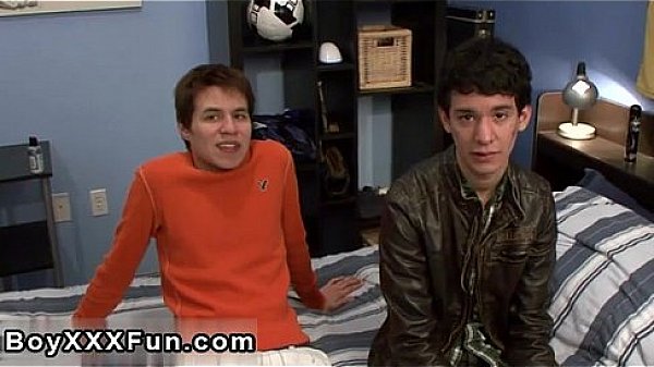 Gay video Leon Cums while getting his bum banged hard! He later gets