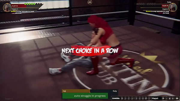 Gigi VS Ruby [NF3D Mixed MMA Combat Ring Maledom]