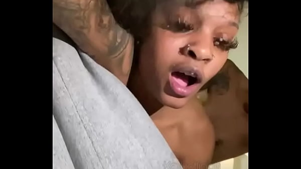 Strap on session in front of boyfriend