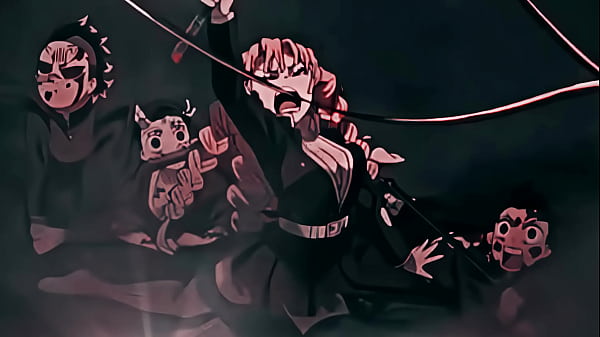 Mitsuri sexy with big boobs and sweaty feet  