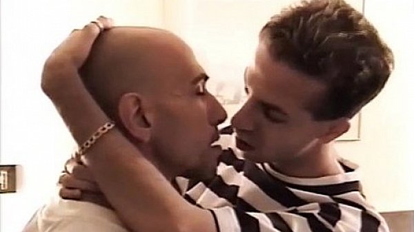 Gay cutie bent over for ass bang