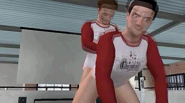 These two sexy 3D big cocked hunks are having hot anal sex 
