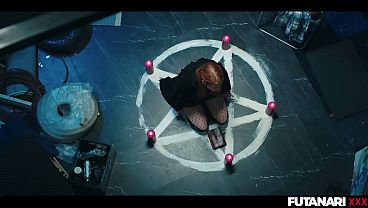 Anal Queen Veronica Leal Gets Fucked In The Ass by Redhead Shemale Futa Witch - Hardcore Voodoo Magic