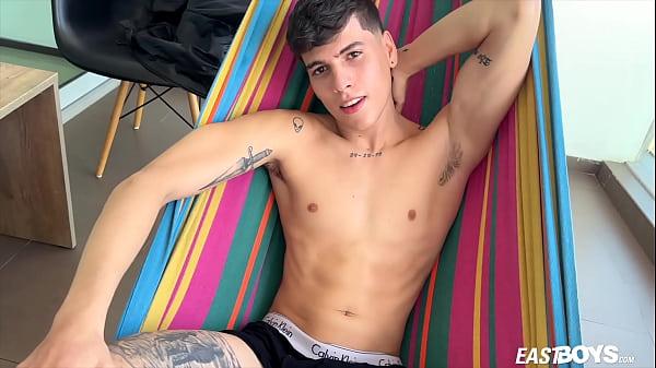 EastBoys.com - Chris Woodcock, as name suggests - has a massive cock hard as a piece of wood. With that premise we have invited him for a handjob casting, with such a name there should be no surprise what was planned. Besides massive cock 