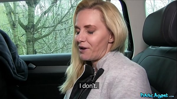 Public Agent Black Canary is shagged in a motor with her big mature tits out 