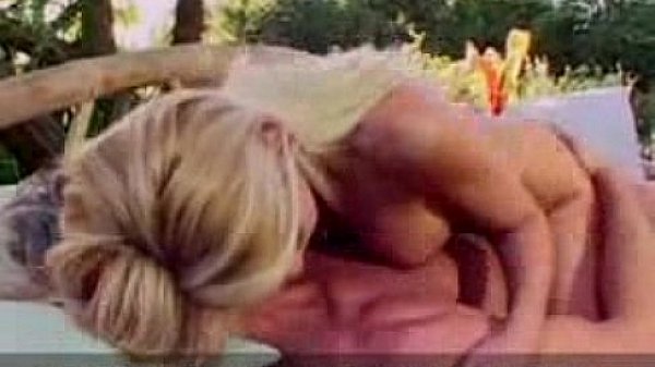 Sheila - Blond fucked in garden