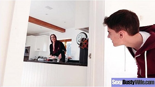 Hard Style Sex Action On Cam Wtih Slut Busty Wife (Emma Butt) vid-12