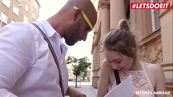 LETSDOEIT - Angel Smalls - Hardcore Butt Fuck For Brunette Backpacker 