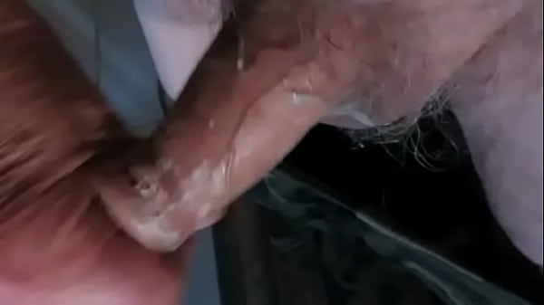 Jacking my cock with buds cum