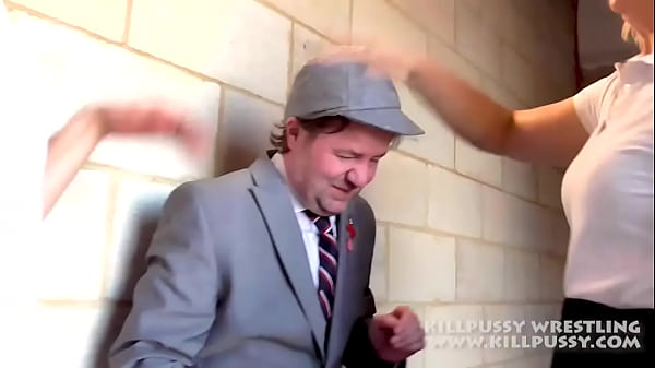 Femdom Double Domination - Ballbusting Spitting 