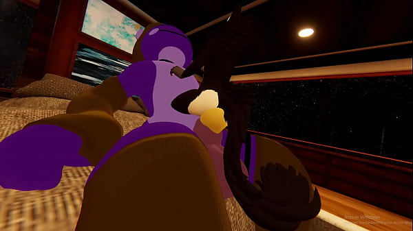 Plushy got around to breed a Fruit bat  