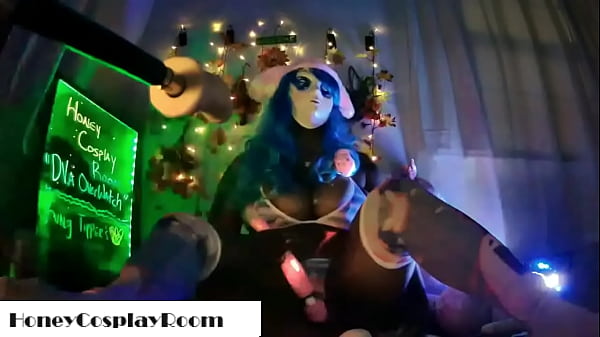 Honey0811 @honeycosplayroom -- D.Va OverWatch Gamer (Japanese Hentai Anime) PT.1 Vibrator and Dildo Play for Daddy