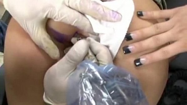 latina got new tattoo  