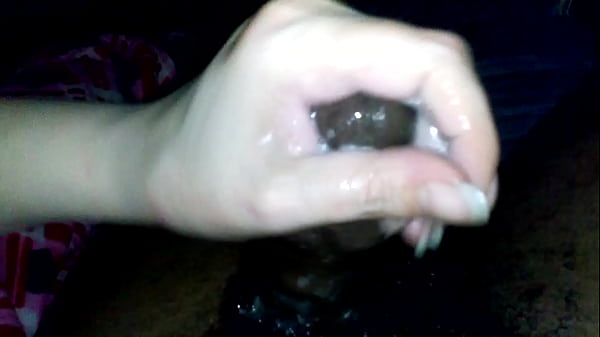 Holly Hands-On stroking bbc  