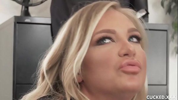 The only thing Alison wants for lunch is Tommy's hard cock and she does not care if her pathetic cucked husband catches her in action because it is time for him to watch and learn how a real man fucks! 