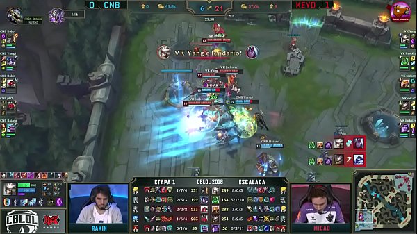 KEYD A CNB - CBLOL ( Gamer Aleat&oacute;rio )