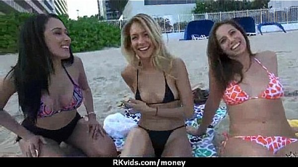 Tight teen fucks a man in front of the camera for cash 9