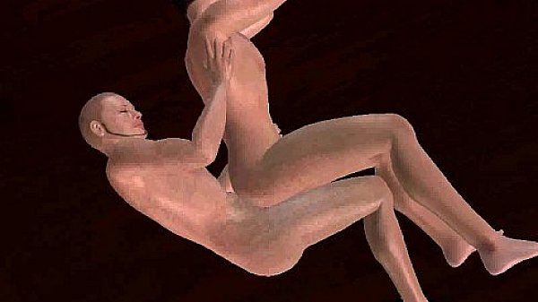 Here are two sexy buff 3D studs who are having anal 