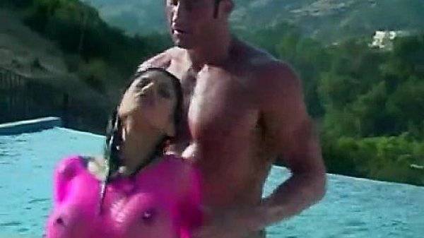 Asian Babe Getting Fucked By The Pool