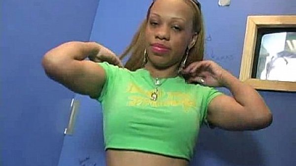 Cute ebony gives a mean blowjob 6