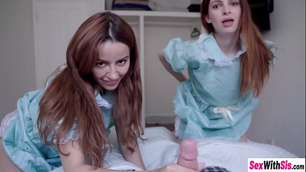 Babes Maya Kendrick and hot Vanna Bardot shared guy big hard dick before hardcore sex  