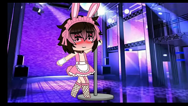 A gacha gay bunny stripper after have do the polo dance fuck a dr.nk boy