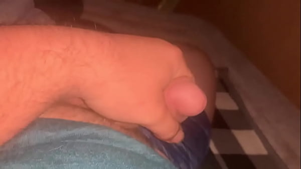 Stroking in bed  