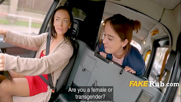 Female Cab Driver Fucks 18yo With Strapon  