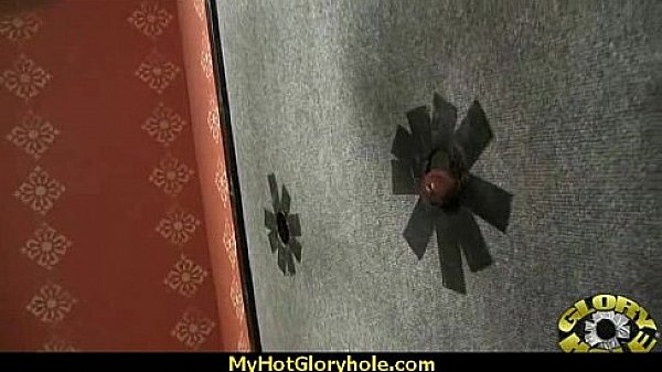 Gloryhole With A Nasty Wild White Girl Interracial 14