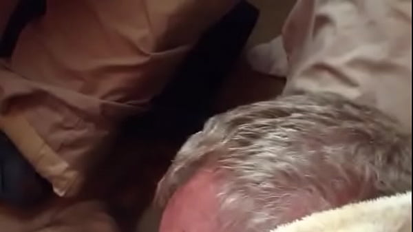Cum Shot on Grandpa