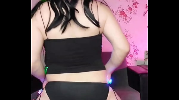 Femboy Rubs Oil Over His Entire Body  