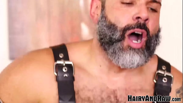 Bearded Hunk Raw Breeds Tattooed Bear