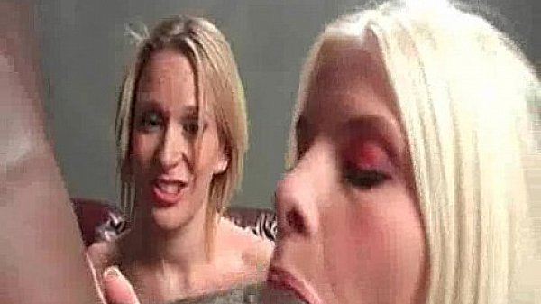 Black Stud Get Sucked by Blonde 