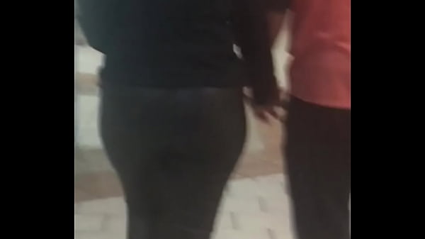 Nice ass in leather pants