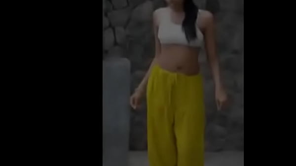 Sexy Indian Girl dancing in sports bra