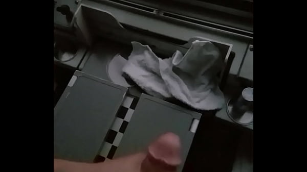 Jerking off on train