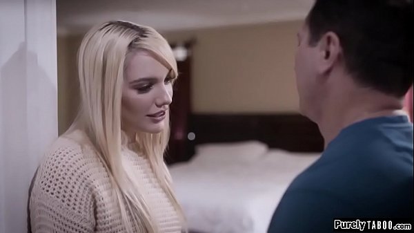 Stepteen tells her stepdad theres something missing for her.She wants his dick.Her stepdads shocked but when she puts his hand on his crotch it doesnt take long for her to suck him off.He eats her shaved pussy and fucks his dirty stepteen 