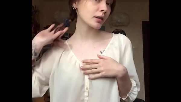 Passionately masturbating pussy with a dildo.