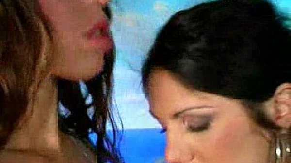 Lesbos in colorful decore - BoysIQ