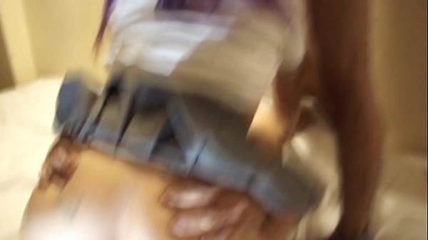 La mas guarra del colegio, follando para aprobar la materia 