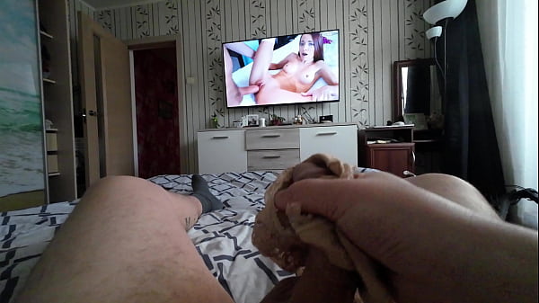 stepmommys panties help me to jerk off my huge cock.cum over panties,need to wash it