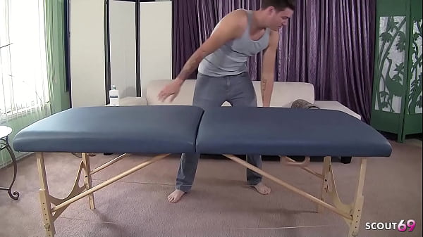 Black hair small Tits long legs Step-Sister seduce to Fuck by Big Dick Boy with Massage when home alone