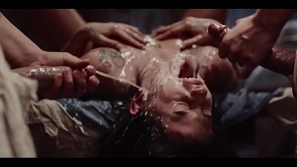 Girl Gets Trapped By Sex Craving Shemales - Futanari Bukkake Threesome