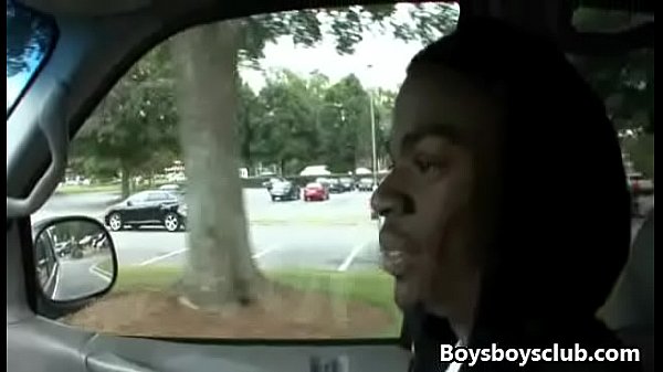 Muscled Black Gay Dude Fuck WHite Sexy Boy Hard 17