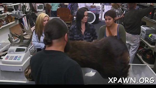 Reality sex in the shop