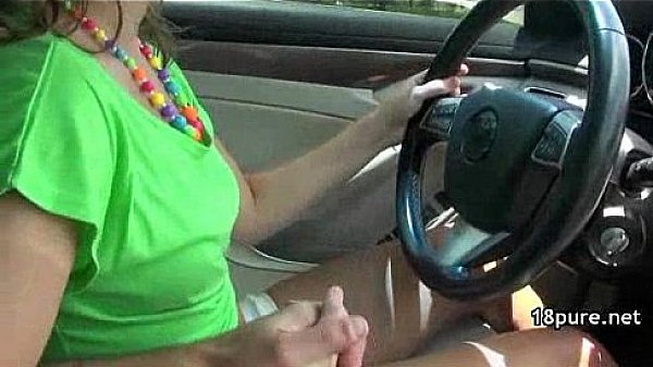 Petite 18yo pigtailed teen sucking friend