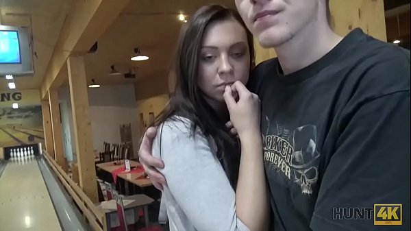HUNT4K. Sex in a bowling place - I've got strike!