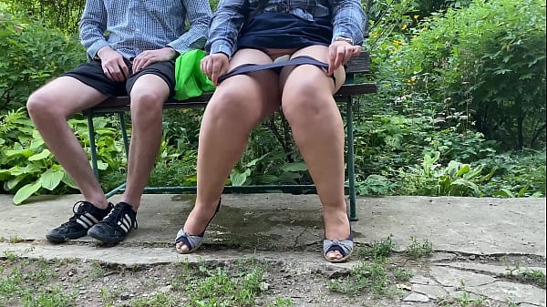 MILF Mom Unforgettable Outdoor Piss Fountain Lets Stepson Take Her Dirty Padded Panties